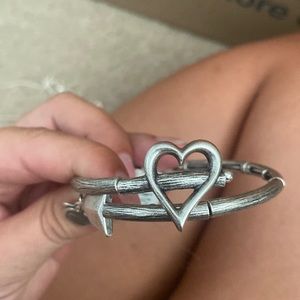 Alex and Ani Heart Bracelet